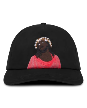 denim-tears-black-jesus-black-cap