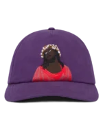 denim-tears-black-jesus-purple-cap