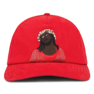denim-tears-black-jesus-red-cap-2