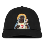 denim-tears-black-mary-black-cap