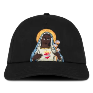 denim-tears-black-mary-black-cap