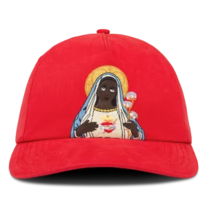 denim-tears-black-mary-red-cap-2