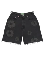 denim-tears-black-mono-cotton-wreath-denim-shorts-2