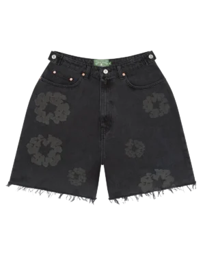 denim-tears-black-mono-cotton-wreath-denim-shorts-2