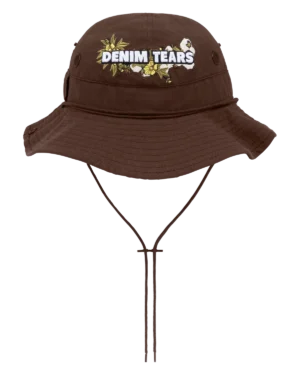 denim-tears-cotton-floral-logo-brown-bucket-hat