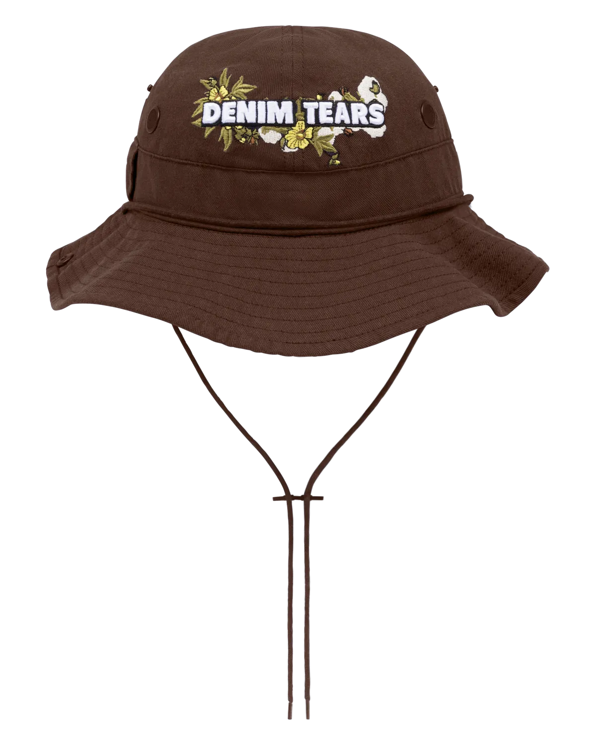 denim-tears-cotton-floral-logo-brown-bucket-hat denim-tears-cotton-floral-logo-brown-bucket-hat
