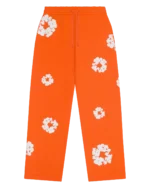 denim-tears-cotton-wreath-baggy-orange-sweatpant