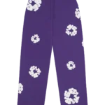 denim-tears-cotton-wreath-baggy-purple-sweatpant