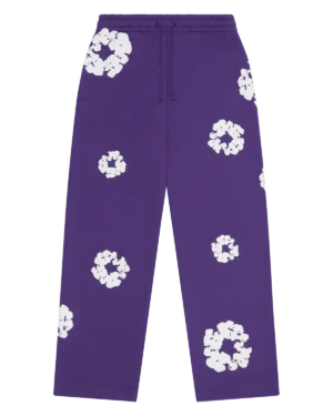 denim-tears-cotton-wreath-baggy-purple-sweatpant