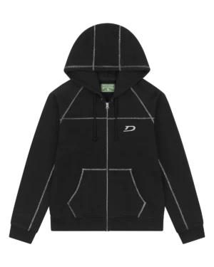 denim-tears-court-lines-zip-black-hoodie