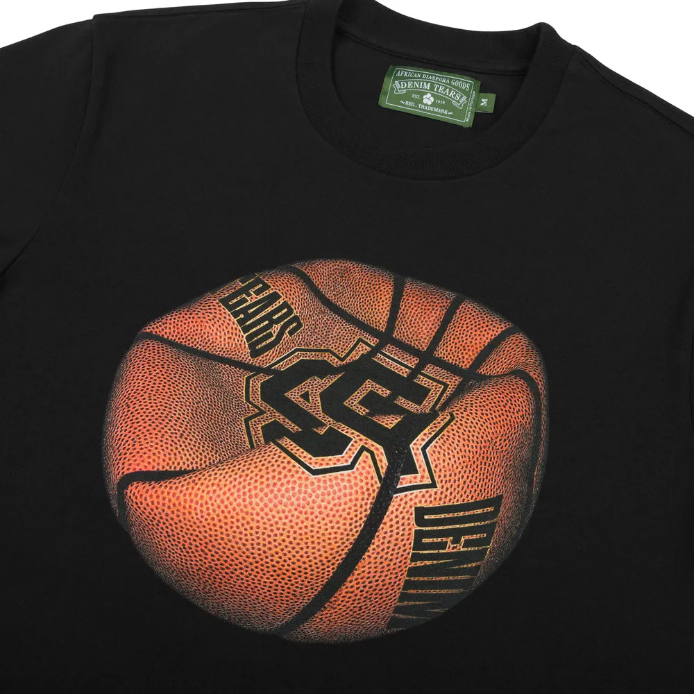 denim-tears-deflated-basketball-black-tee-2 denim-tears-deflated-basketball-black-tee-2