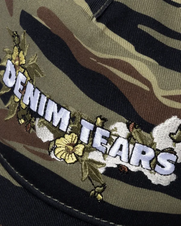 denim-tears-floral-logo-camo-green-trucker-hat-2