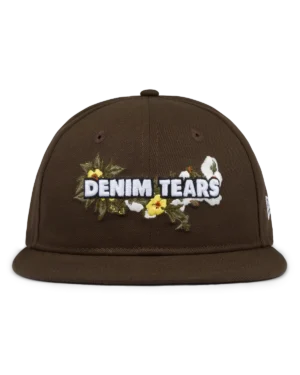 denim-tears-new-era-floral-logo-brown-cap