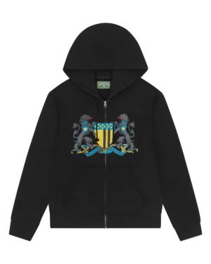 denim-tears-panther-crest-zip-up-black-hoodie-2