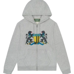 denim-tears-panther-crest-zip-up-grey-hoodie