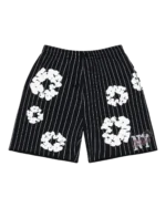 denim-tears-pinstripe-wreath-black-sweatshorts