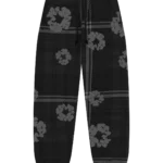 denim-tears-plaid-cotton-wreath-black-sweatpant