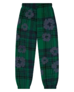 denim-tears-plaid-cotton-wreath-green-sweatpant