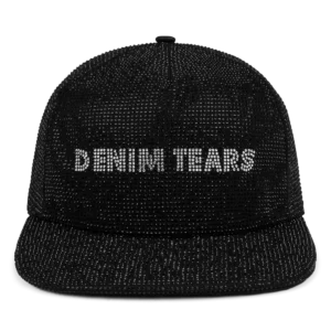 denim-tears-strass-logo-cap